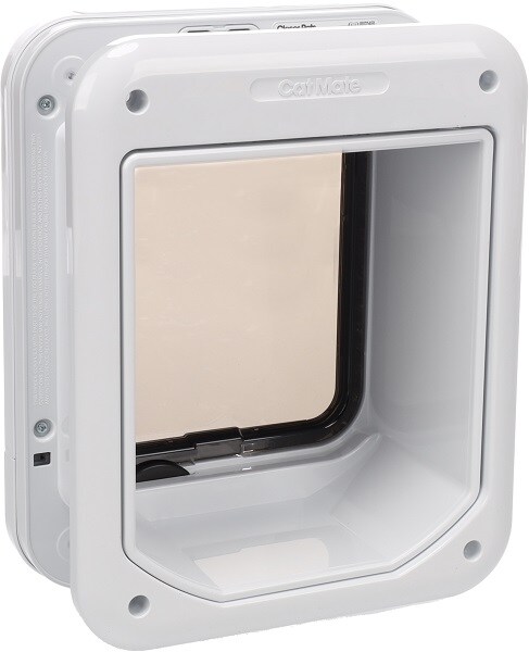 Closer Pets lucka ställbar 4-vägs för micropchip (360W)