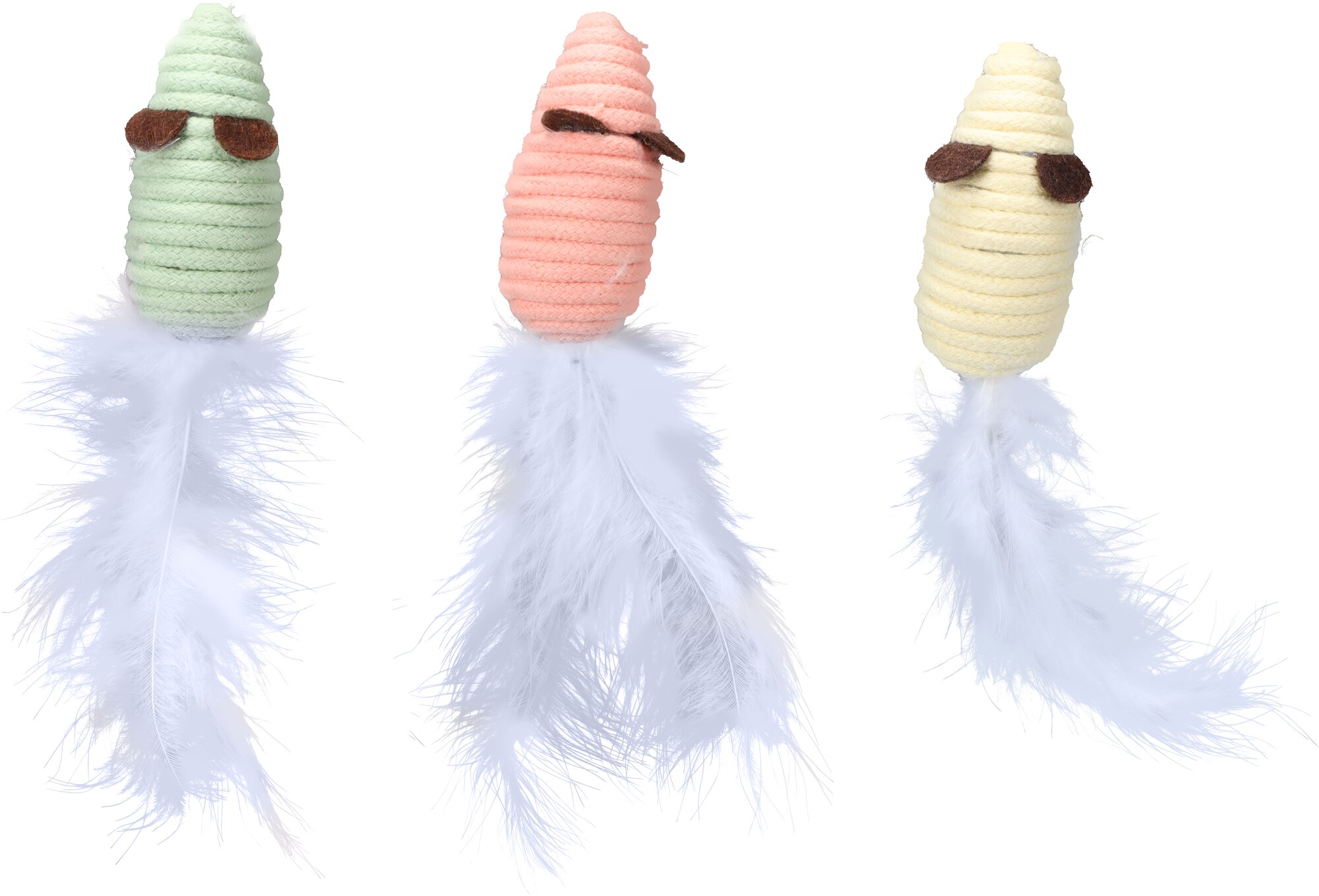 Mus Poppy Med Fjäder