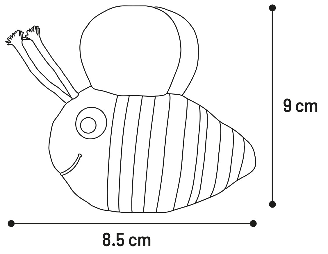 Cat Toy Buzz Bee 9cm