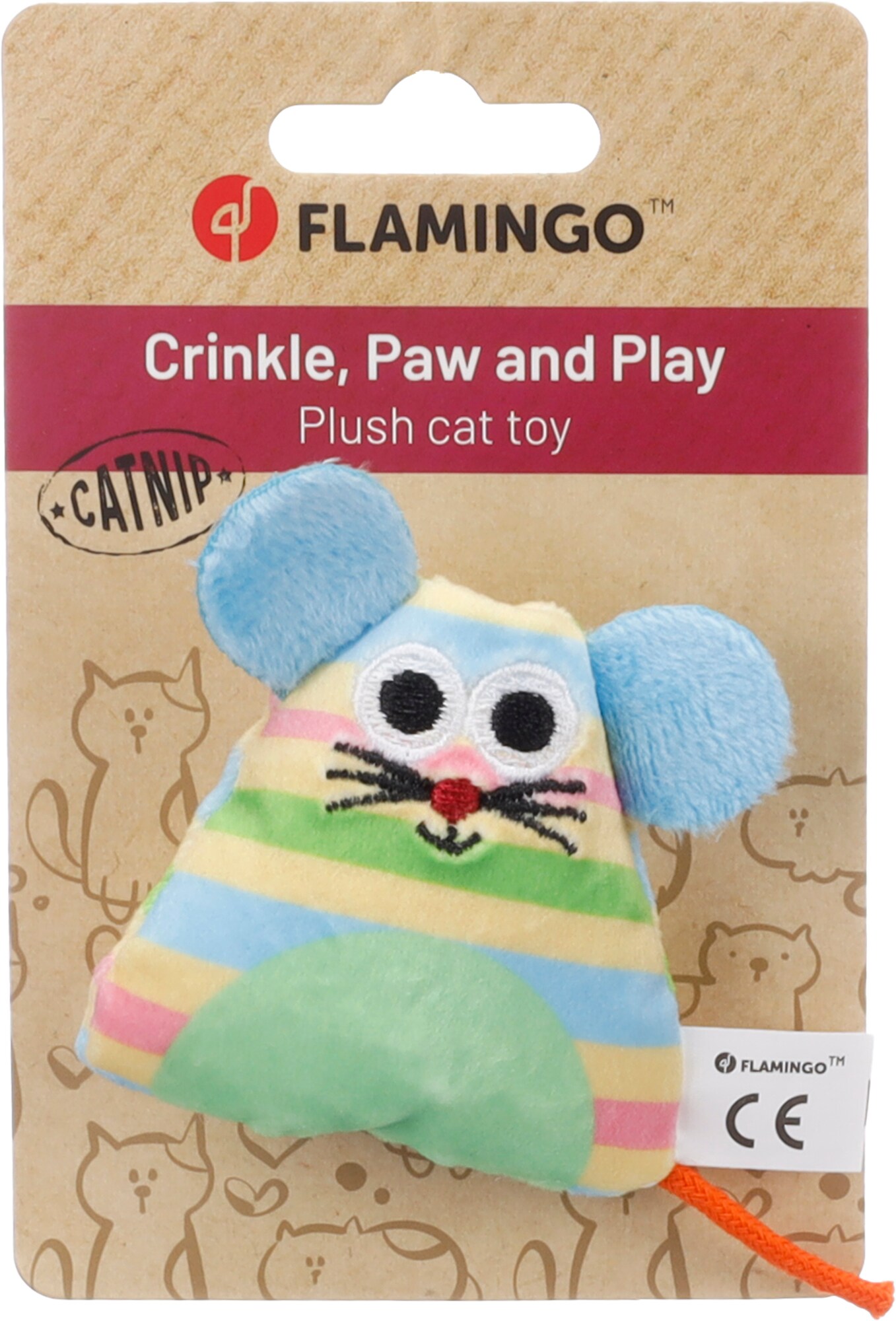 Cat Toy Buzz Mouse 6,5cm - 2