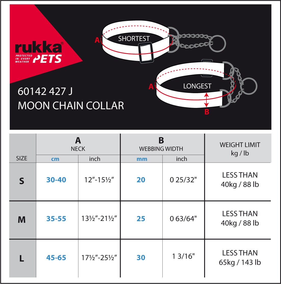 Rukka Moon Halsband Röd - 2