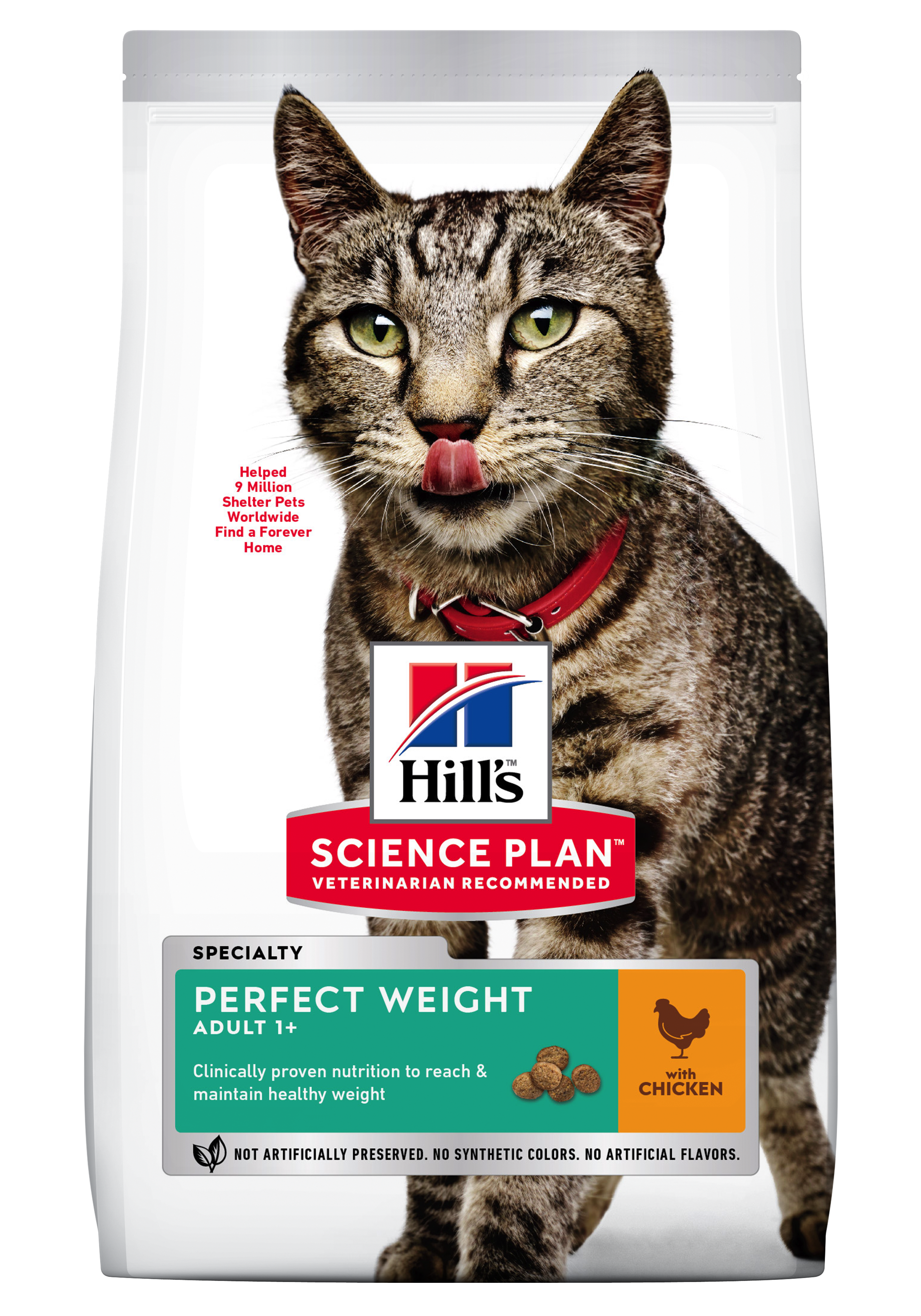 Hill's katt adult perfect weight chicken 7kg