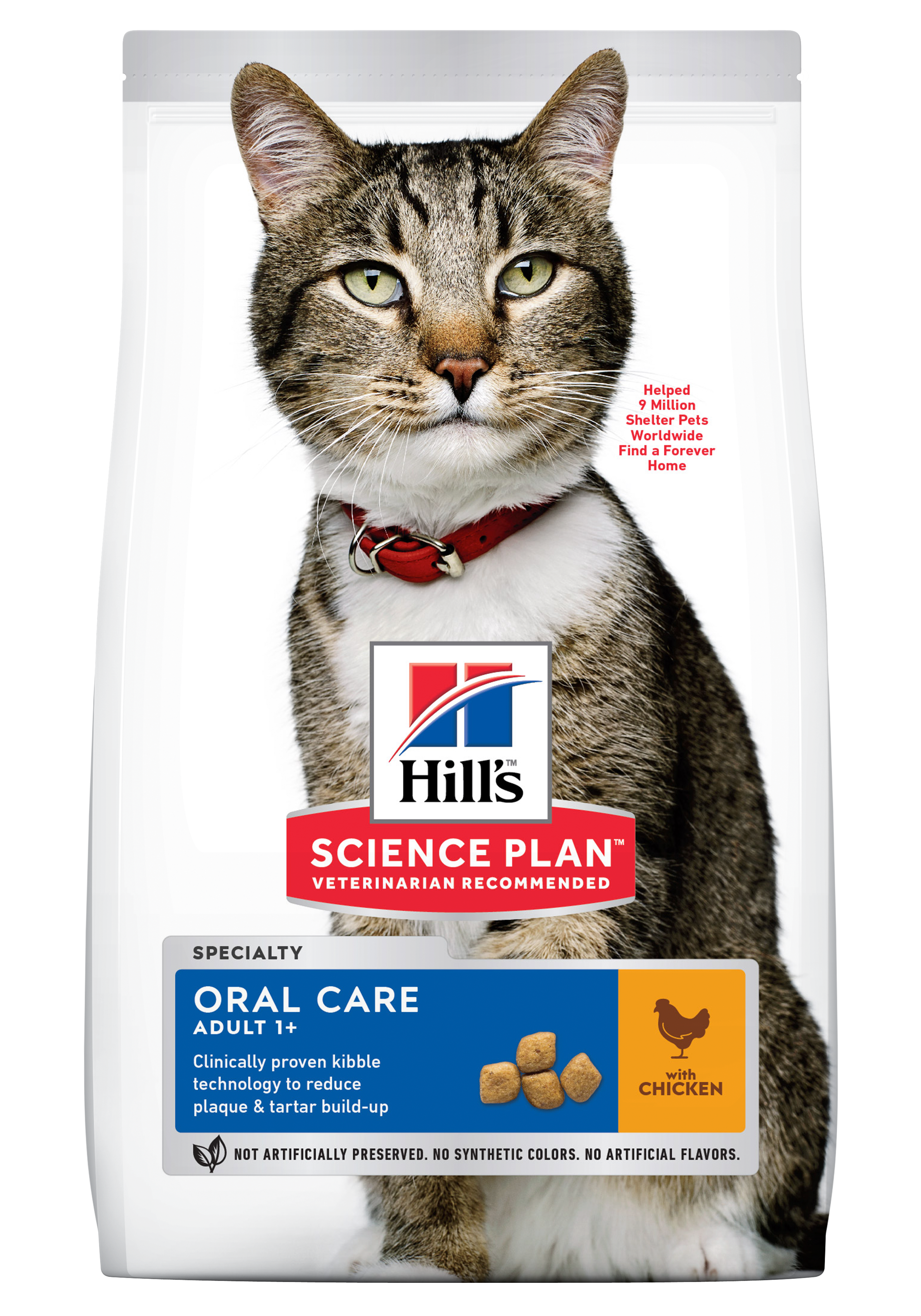 Hill's katt oral care chicken 7kg
