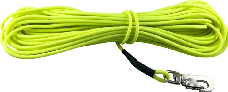 Spårlina gjuten gul 4mm/15m