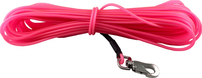 Spårlina gjuten rosa 4mm/15m