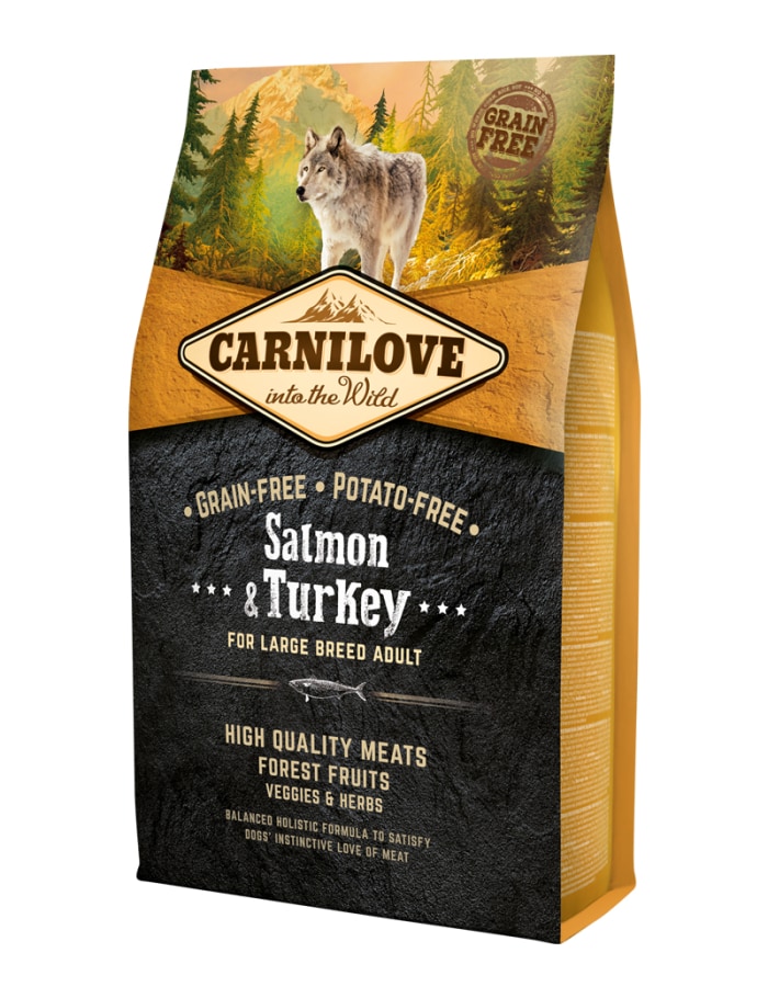 Carnilove Salmon & Turkey Adult Large Breed 4kg