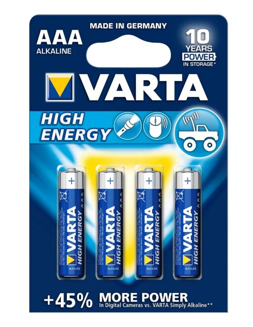 Varta Batteri Aaa 4st (Lr03)