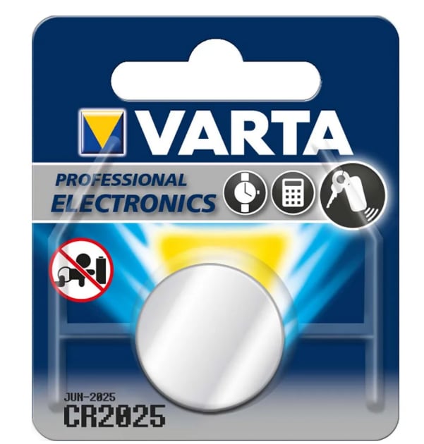 Varta Batteri Cr2025 3v