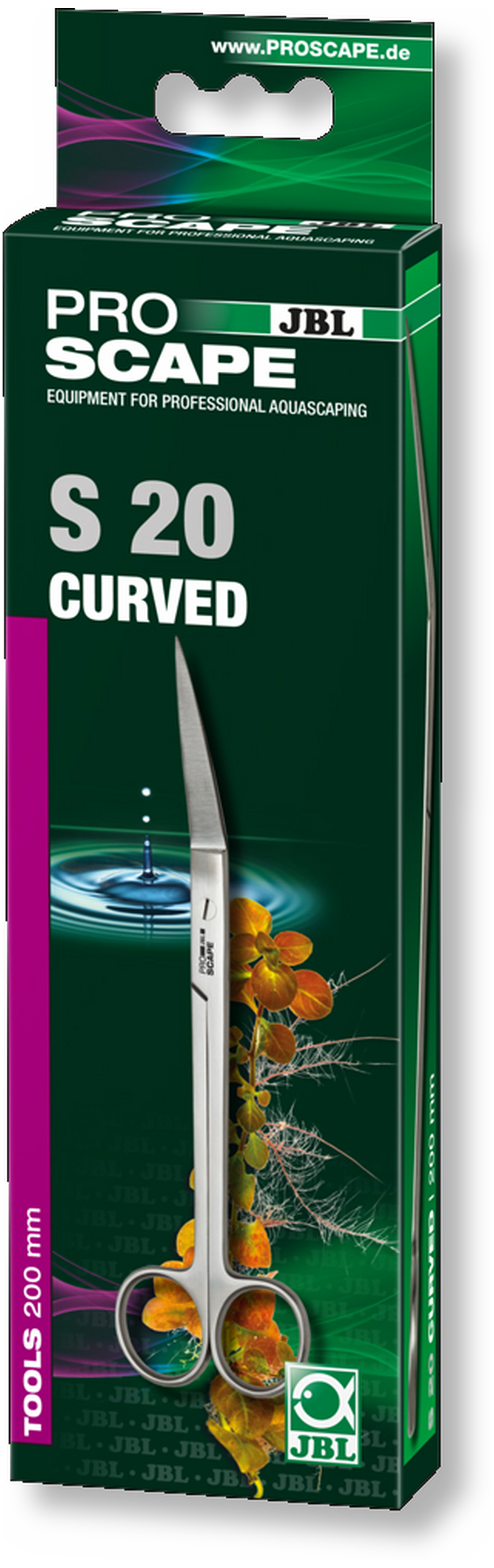 JBL Proscape S20 Curved Sax för Aquascaping