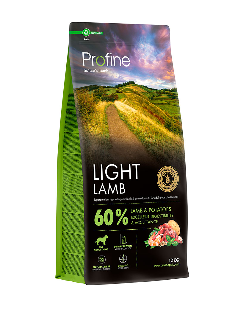 Profine light lamm & potatis 12kg