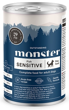 Monster Våt Sensitive Fish 400g