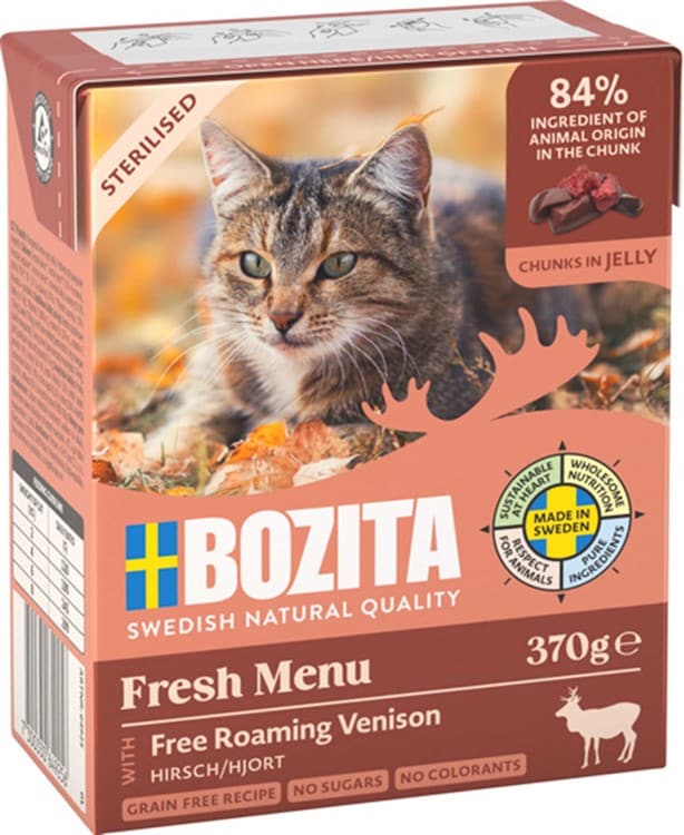 Bozita Sterilised Hjort i gelé 370g