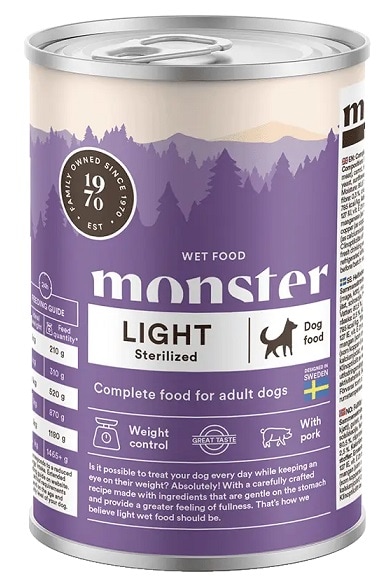 Monster Våt Light 400g