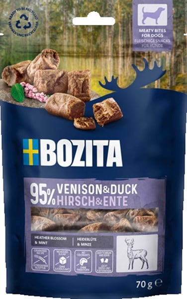 Bozita Meaty Bites Venison & Duck 70g