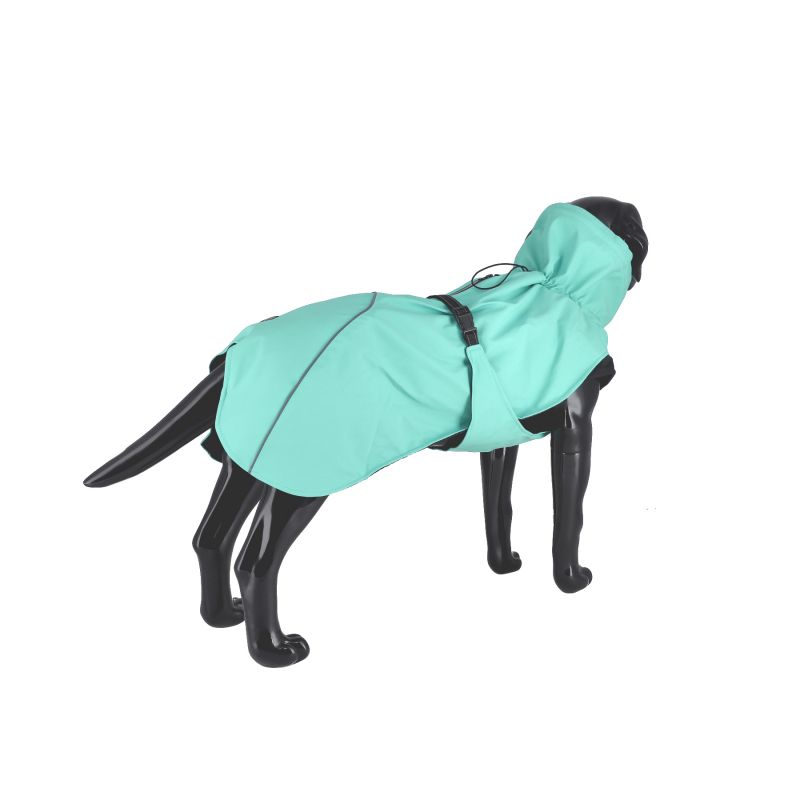 Regntäcke aqua turkos (9 storlekar) 30-65cm - 2