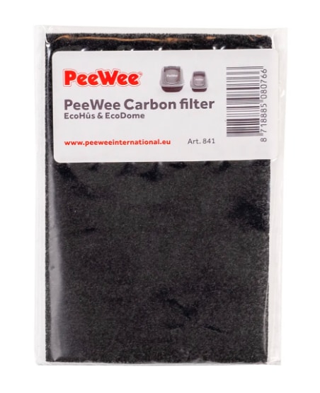 Peewee kolfilter till Ecohus/dome