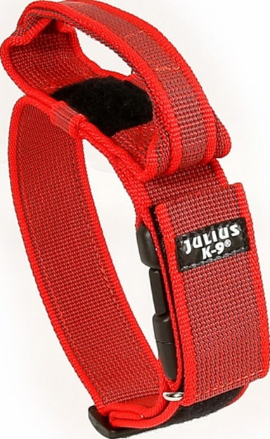 Halsband med handtag supergrip 40mm/38-53cm flera färger - 2