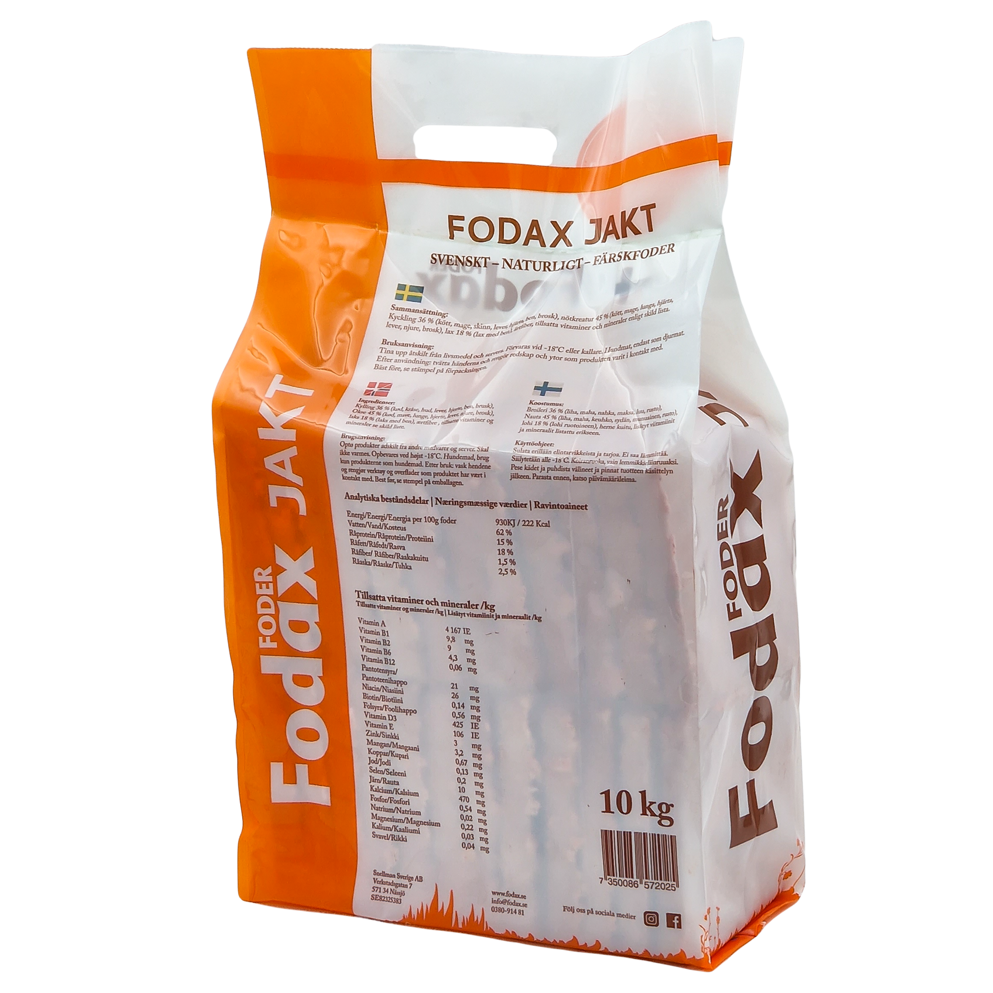 Fodax Jakt 10kg