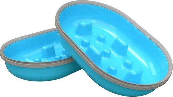 SureFeed Slow Skål 2-pack, flera färger - 2