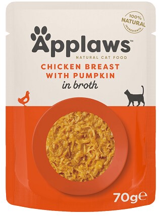 Applaws kycklingbröst/pumpa 70g - 2