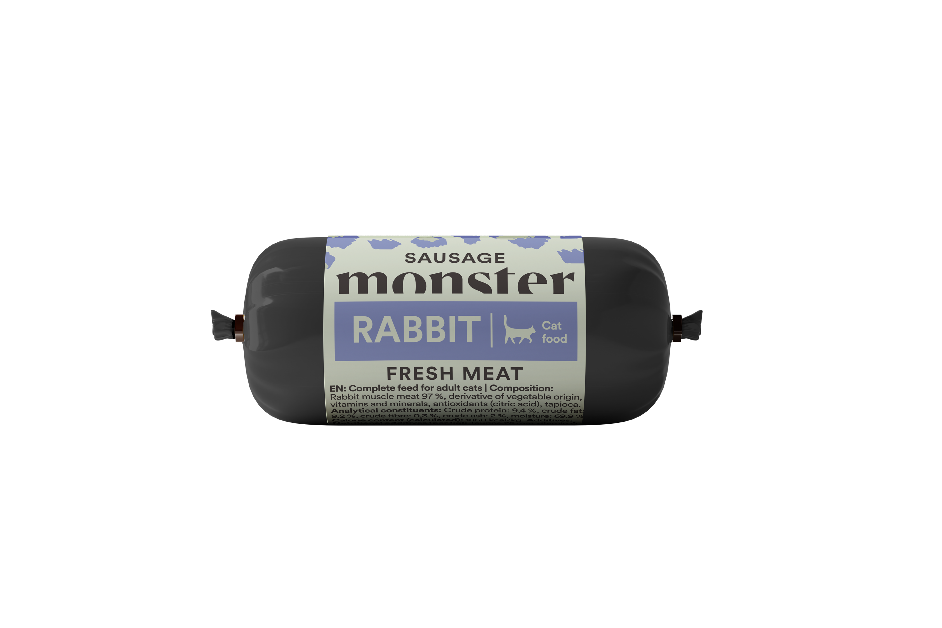 Monster Cat Sausage Rabbit 80g