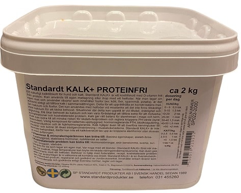Standardt Kalk Plus protein fri 2kg - 2