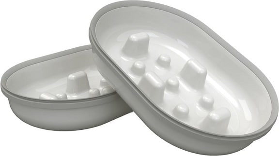 SureFeed Slow Skål 2-pack, flera färger