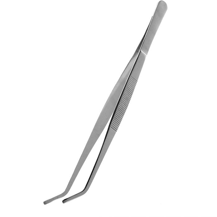 Foderpincett Metall Böjd 25cm