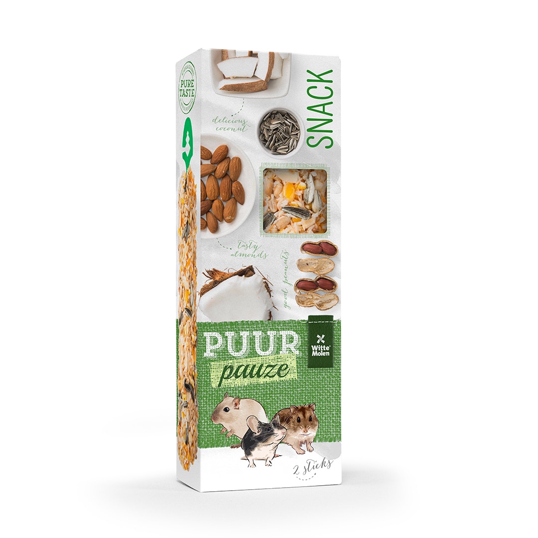 Puur Sticks Almond/Peanut 2-pack