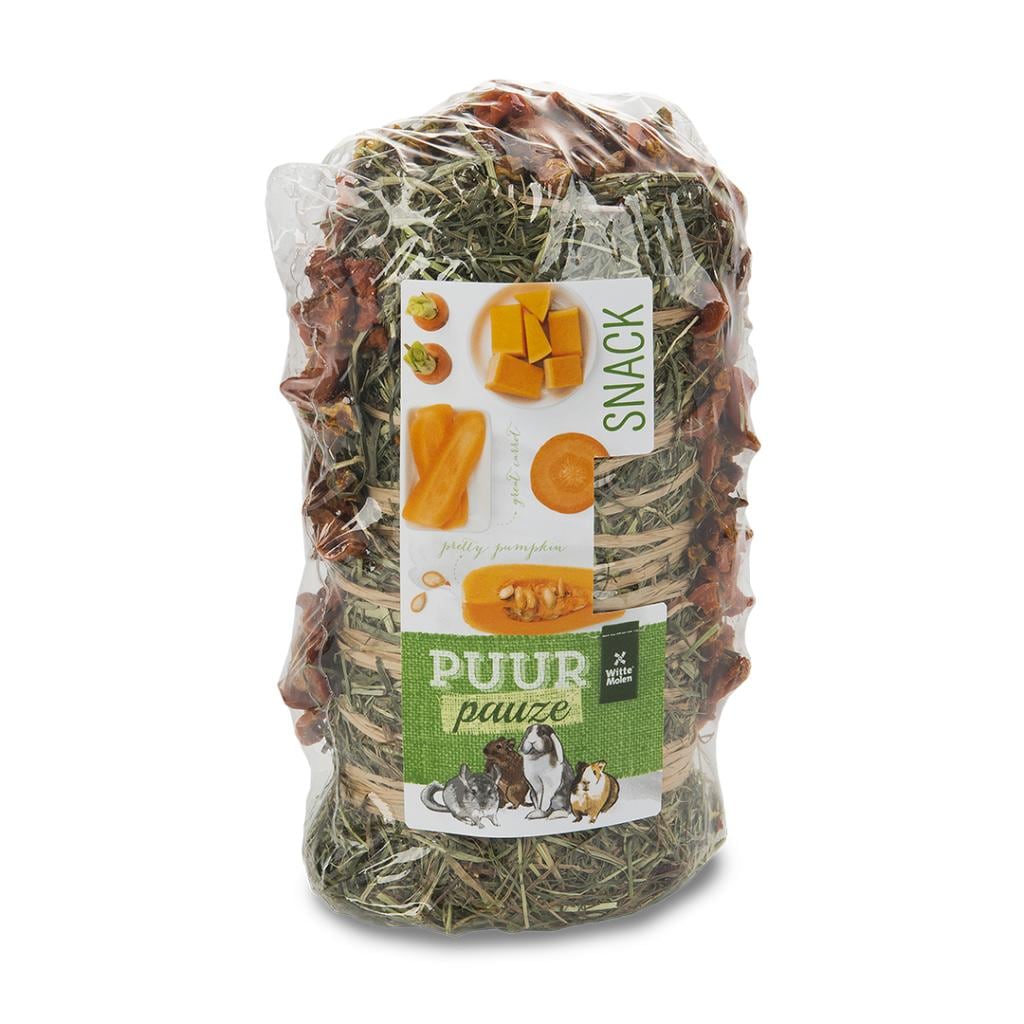 Puur Pauze Hayroll Carrot/Pumpkin 200g