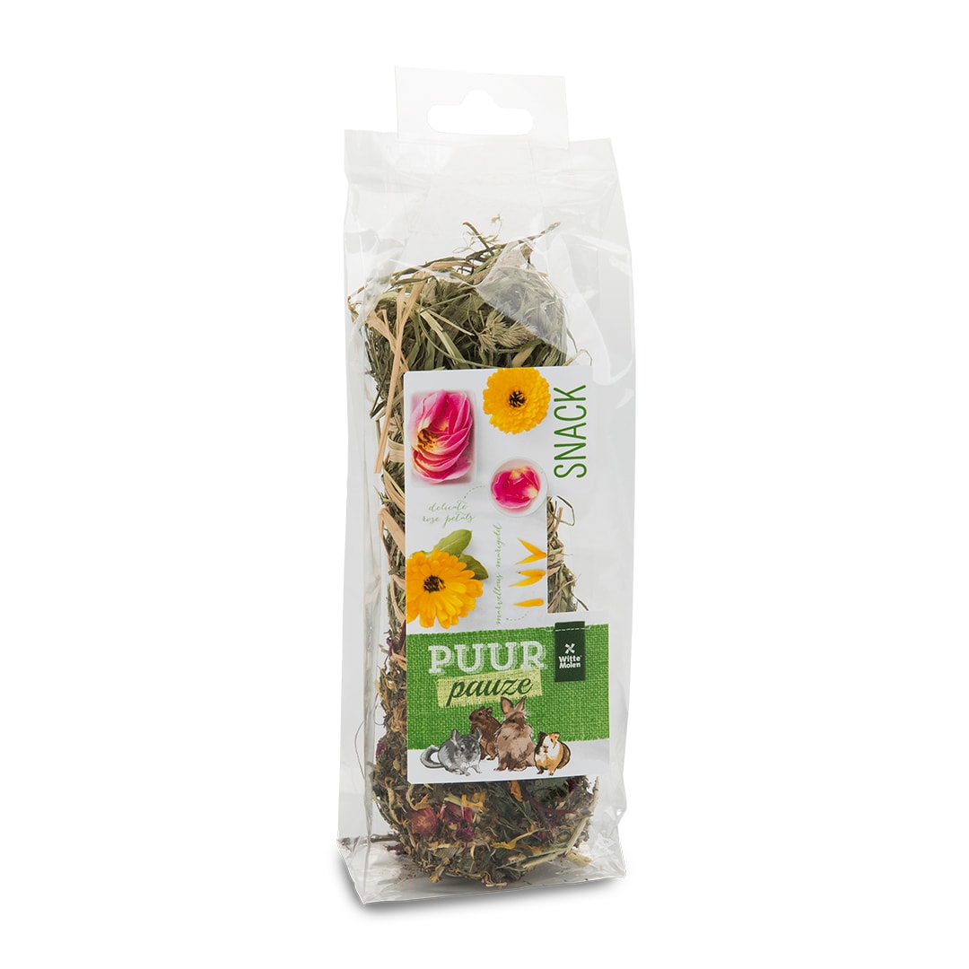 Puur Pauze Haystick Marigold/Rosepetal 70g