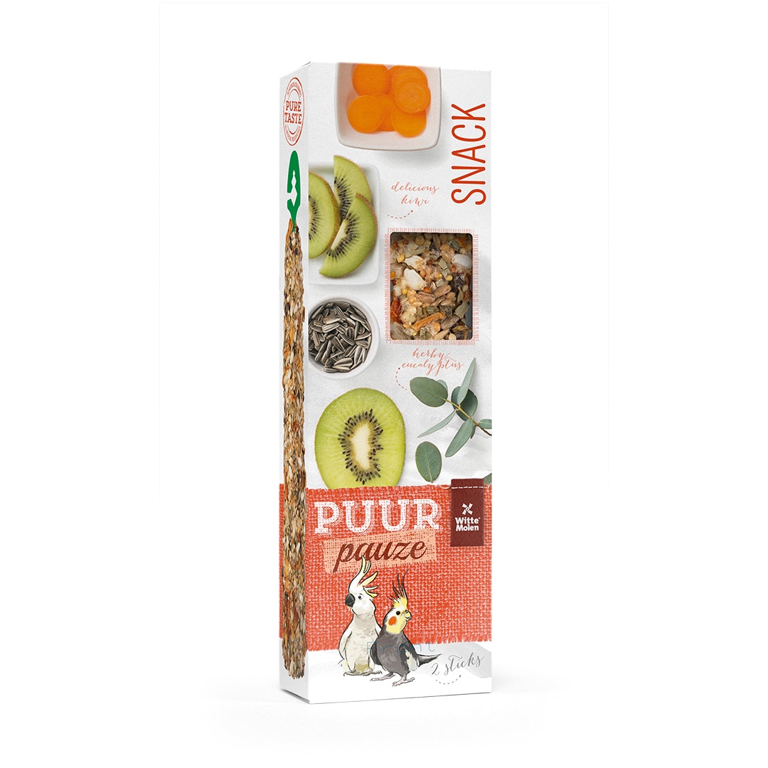 Puur Sticks Parakit Kiwi/Eukalyptus 2-pack