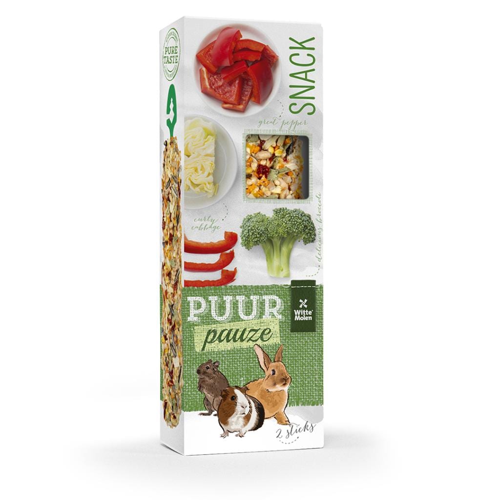 Puur Sticks Paprika/Broccoli 2-pack