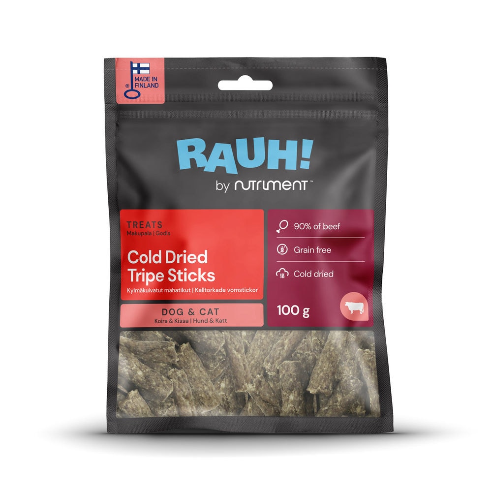 RAUH Treat Nötvom Sticks 100g