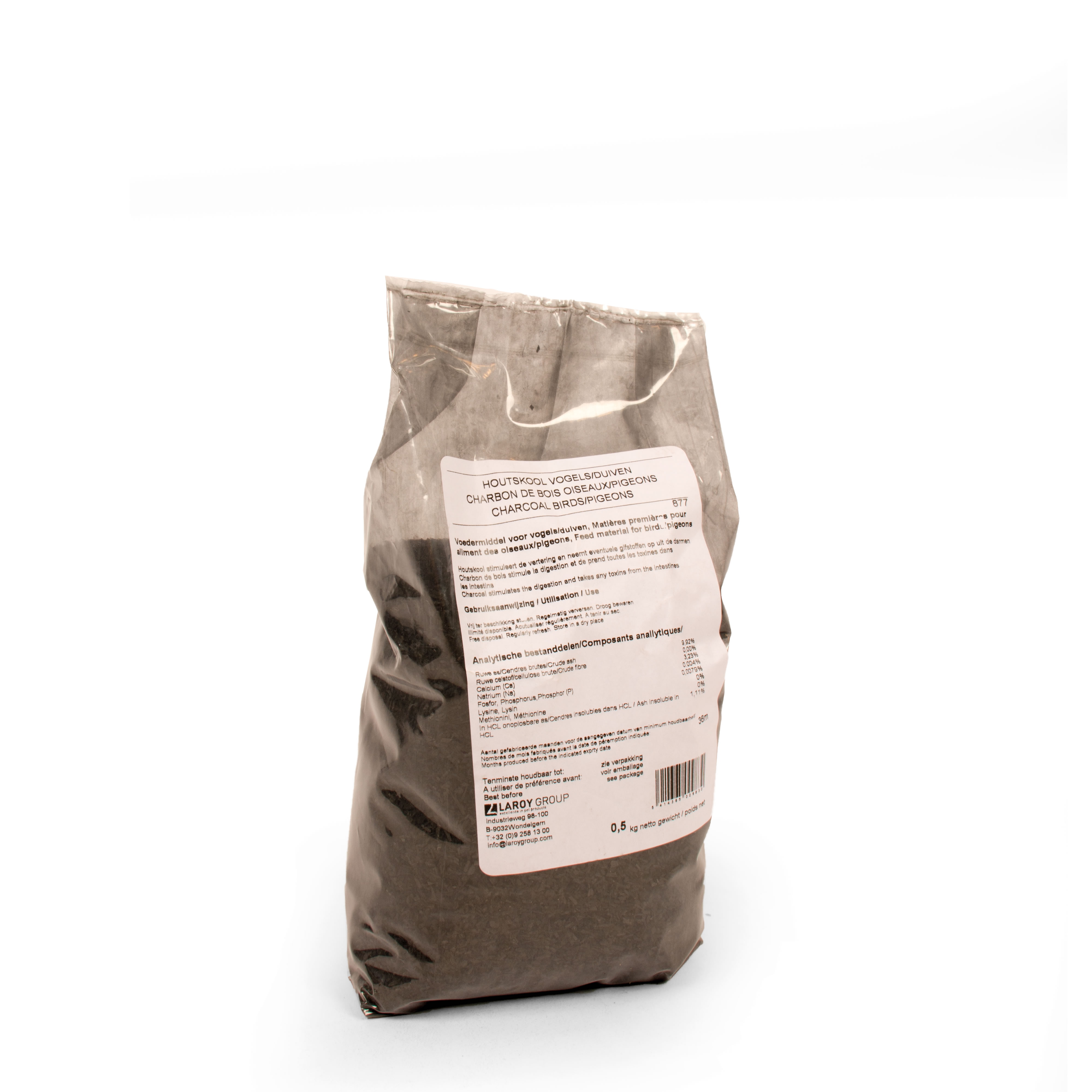 Fågelkol 500g
