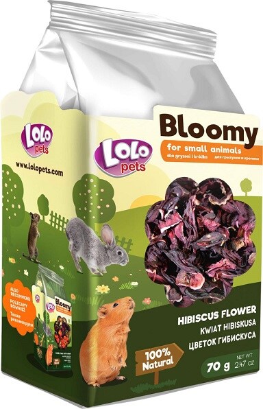 Bloomy Hibiscus flower 70g Smådjur