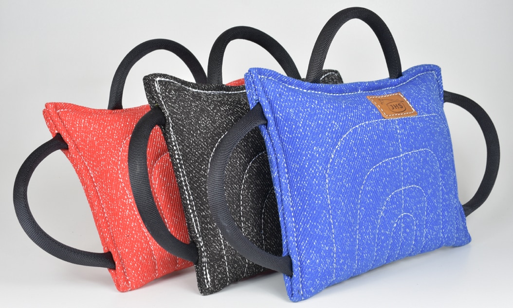 Bitkudde med 3 handtag