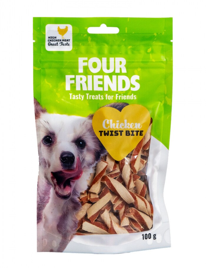 FourFriends Chicken Twist 100gr