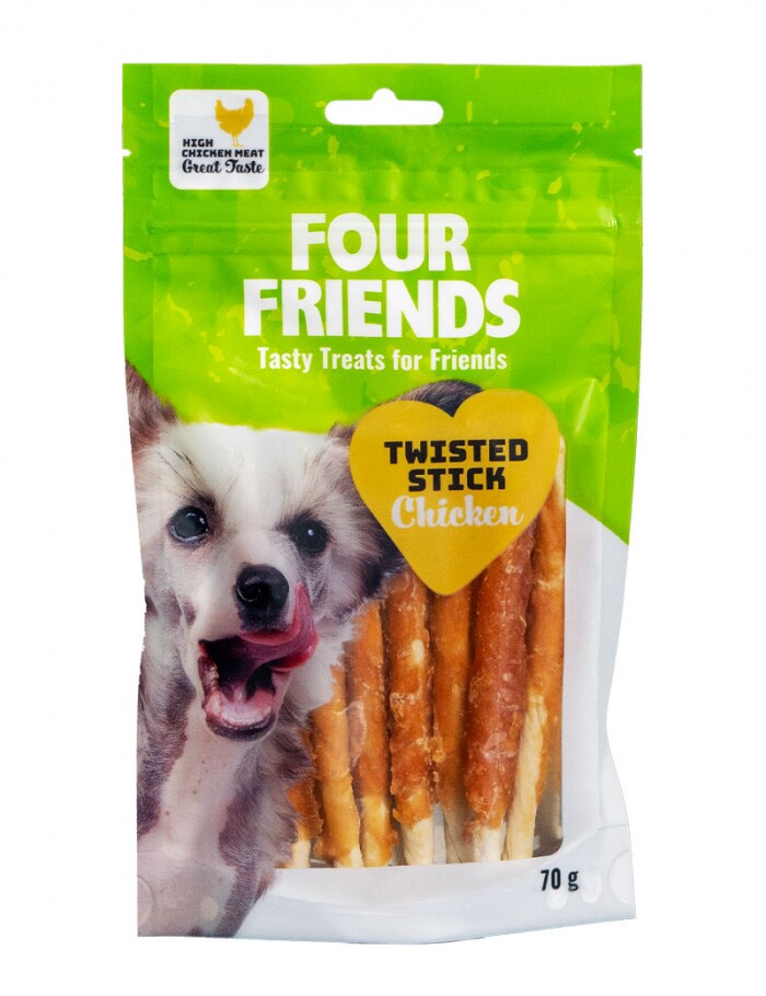 FourFriends Tuggpinne med kyckling 12,5cm 7-pack/70g