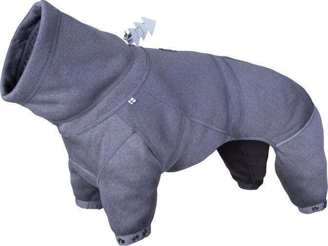 Hurtta Midlayer Overall Blackberry - 2