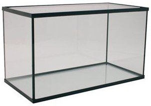 Akvarium 43L Med Plastram 50x27x32cm