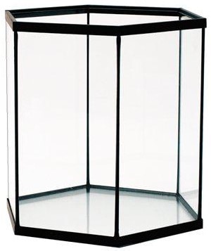 Akvarium 6-kant 30L 31x35cm