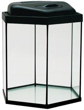Akvarium 6-kant 17L med ramp