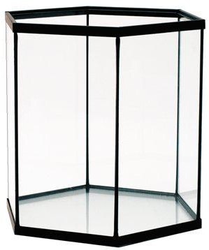 Akvarium 6-kant 48L 38x40cm