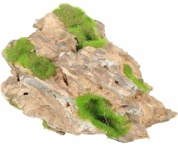 Akvariedekoration Kipouss Hålsten Medium med växtfrön