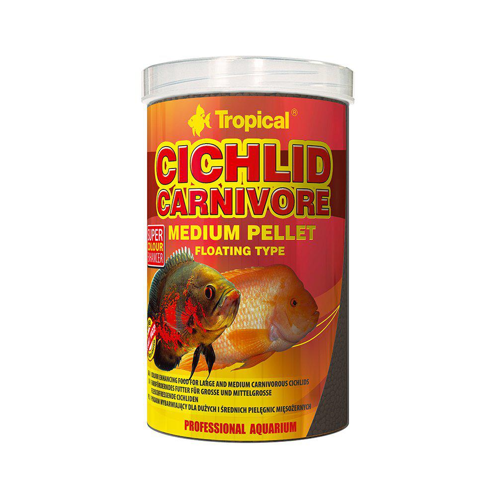Tropical Cichlid Carnivore Medium Pellet 1000ml