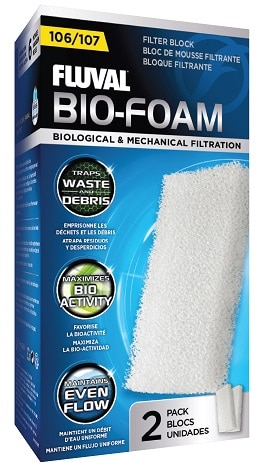 Fluval filtermatta till ytterfilter 104/106