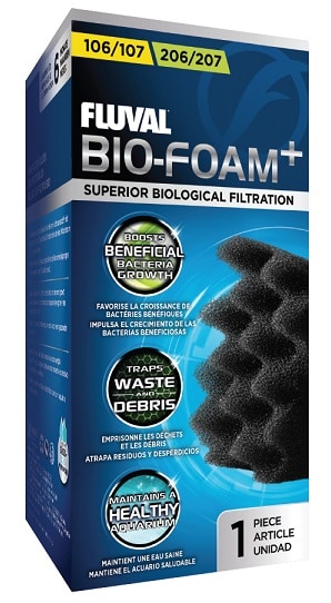 Fluval fin filtermatta BIO till ytterfilter 105-206