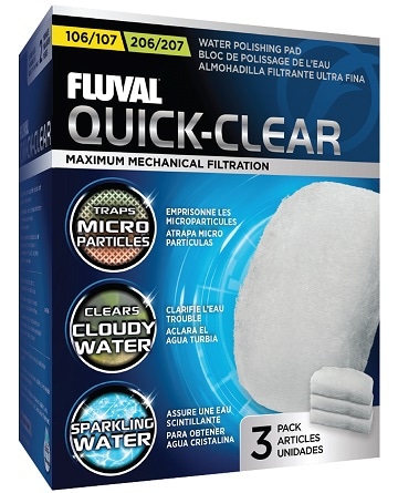 Fluval fin filtermatta till ytterfilter 104/206