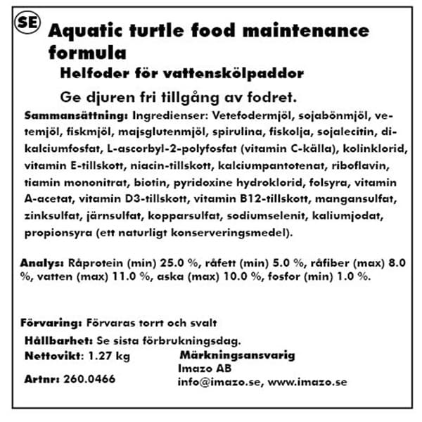 ZooMed Aquatic Turtle Maintenance 340g 15cm+ - 2